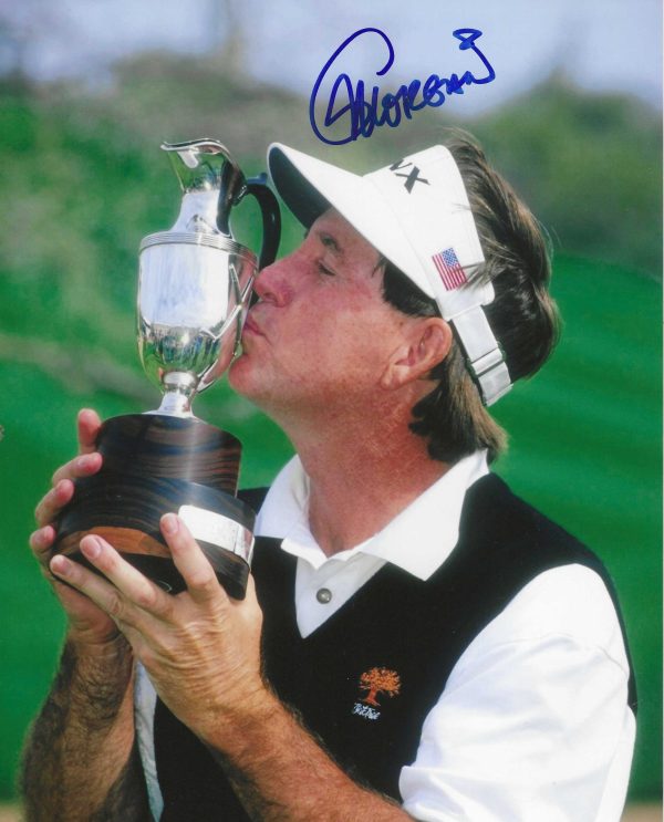 Autographed GIL MORGAN 8X10 PGA Tour Golf Photo