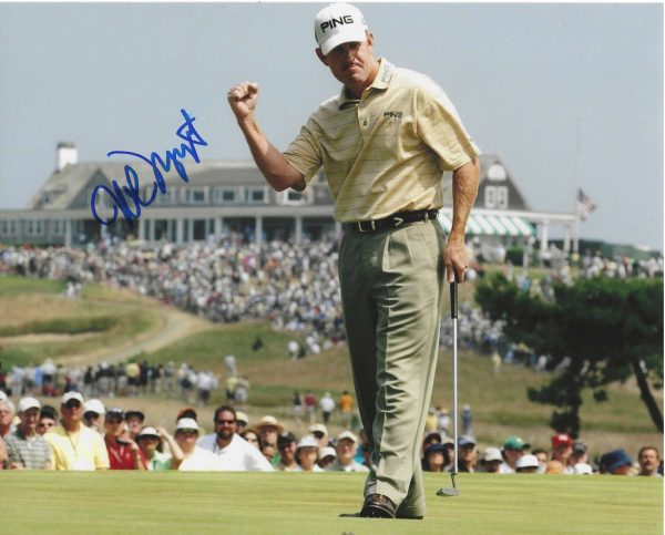 Autographed JEFF MAGGERT 8X10 PGA Tour Golf Photo