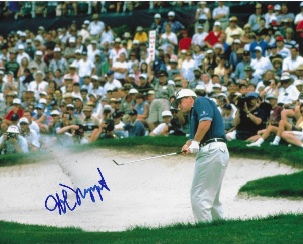 Autographed JEFF MAGGERT 8X10 PGA Tour Golf Photo