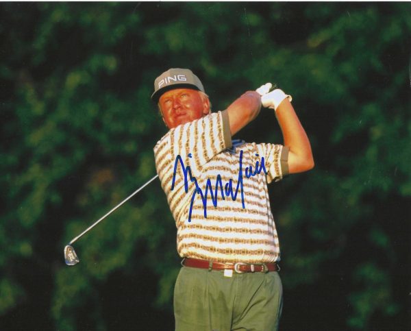 Autographed BILLY MAYFAIR 8X10 PGA Tour Golf Photo