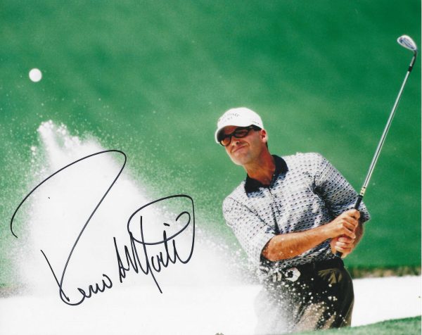 Autographed ROCCO MEDIATE 8X10 PGA Tour Golf Photo