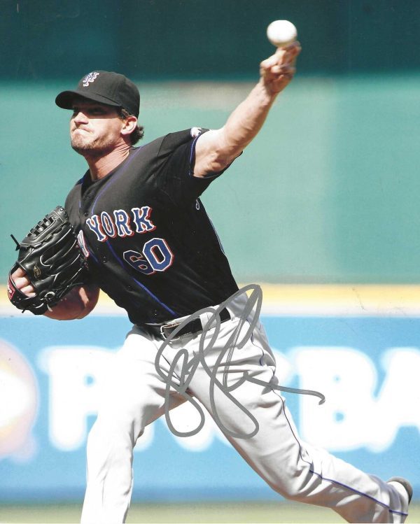 AUTOGRAPHED SCOTT SCHOENEWEIS 8x10 New York Mets photo