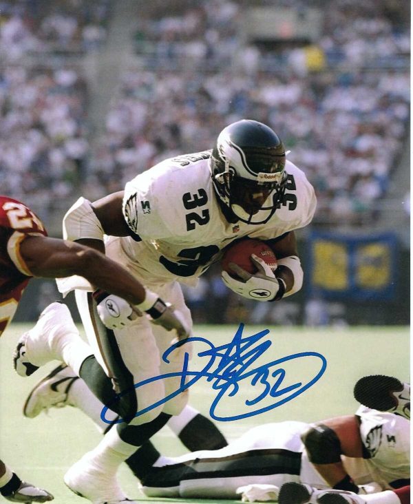 Autographed RICKY WATTERS 8X10 Philadelphia Eagles Photo