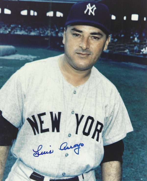 AUTOGRAPHED LUIS ARROYO 8x10 New York Yankees Photo