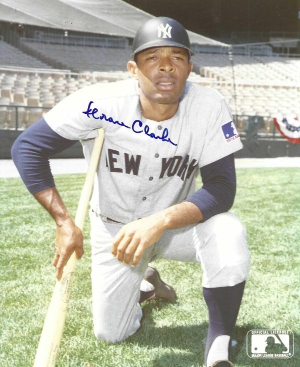 AUTOGRAPHED HORACE CLARKE 8X10 New York Yankees Photo