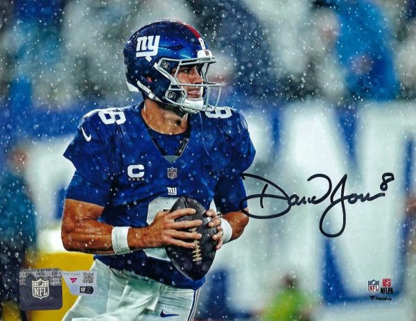 Autographed Daniel Jones New York Giants 8x10 Photo w/ Fanatics COA