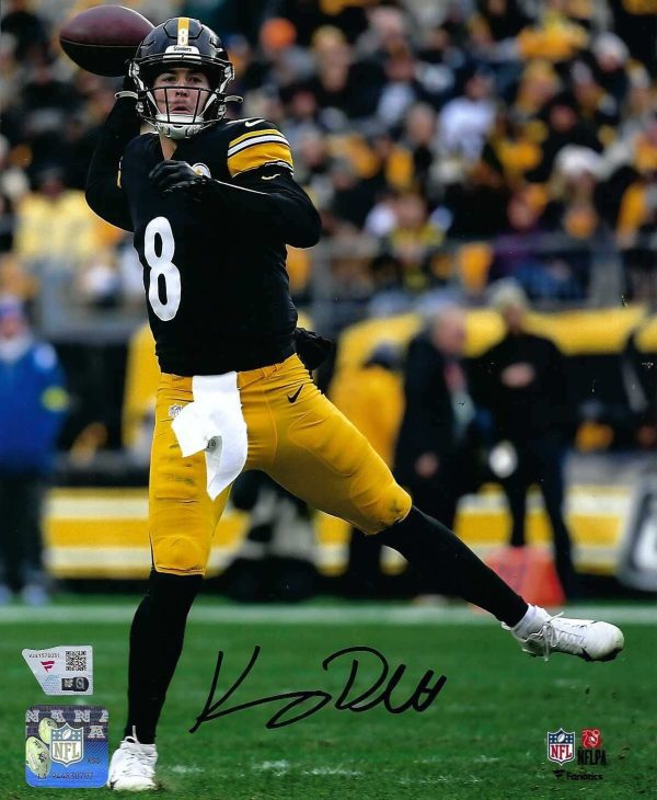 Autographed Kenny Pickett Pittsburgh Steelers 8x10 Photo w/ Fanatics COA