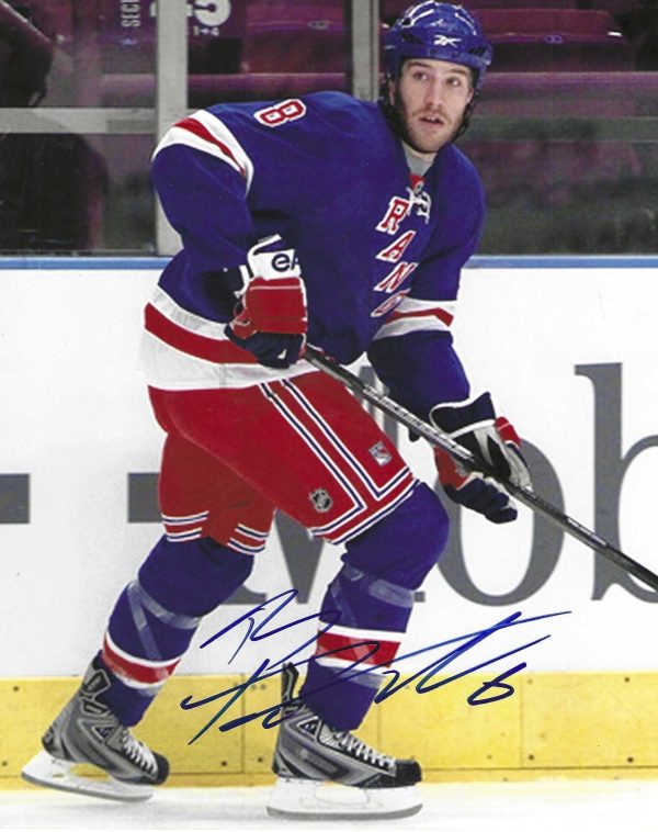 Autographed BRANDON PRUST  8X10 New York Rangers Photo