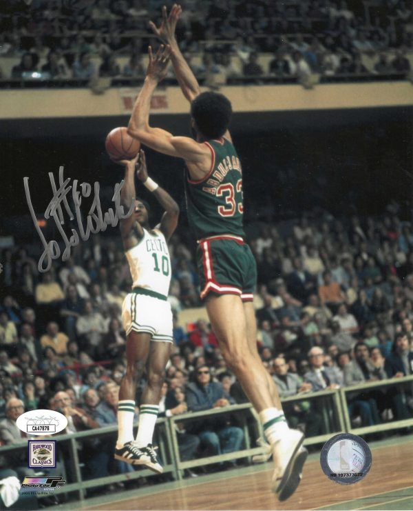 AUTOGRAPHED JO JO WHITE 8x10  Boston Celtics photo JSA