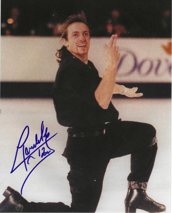 Autographed PHILIPPE CANDELORO 8x10 Photo - Winter Olympics Figure Skating