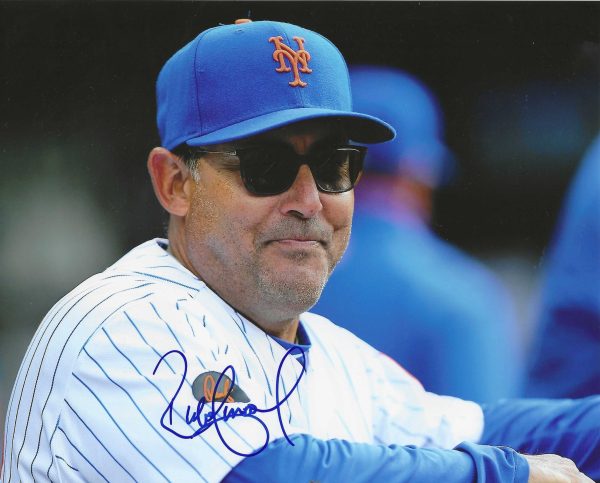 Autographed RUBEN AMARO 8X10 New York Mets photo