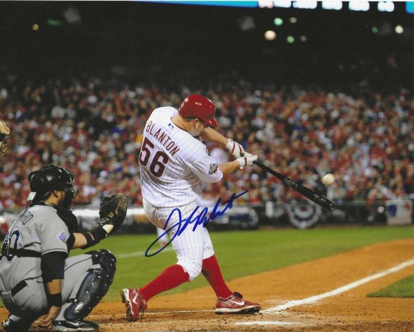 AUTOGRAPHED JOE BLANTON 8x10 Philadelphia Phillies photo