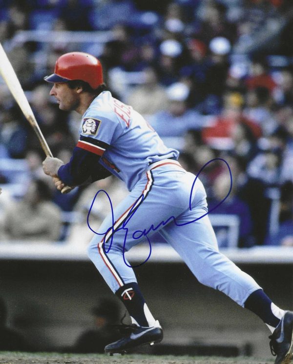 AUTOGRAPHED JIM EISENREICH 8X10 Minnesota Twins Photo