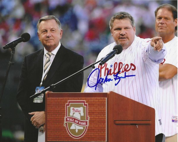 AUTOGRAPHED John Kruk 8x10 Philadelphia Phillies Photo