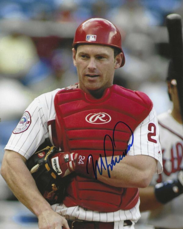 AUTOGRAPHED MIKE LIEBERTHAL 8x10 Philadelphia Phillies Photo