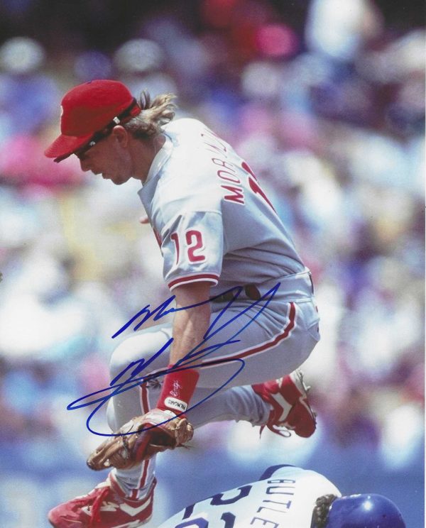 AUTOGRAPHED Mickey Morandini 8x10 Philadelphia Phillies Photo