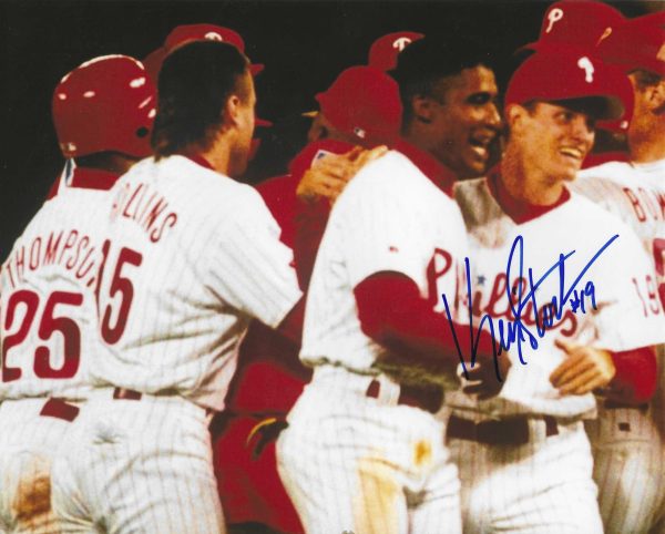 AUTOGRAPHED KEVIN STOCKER Philadelphia Phillies 8x10 Photo