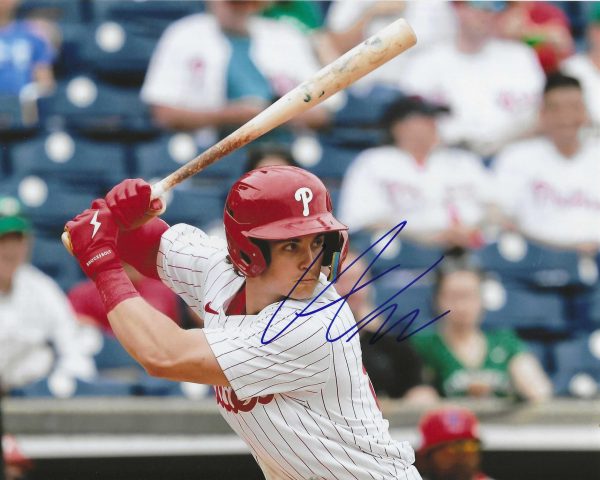 AUTOGRAPHED AIDEN MILLER 8X10 Philadelphia Phillies Photo