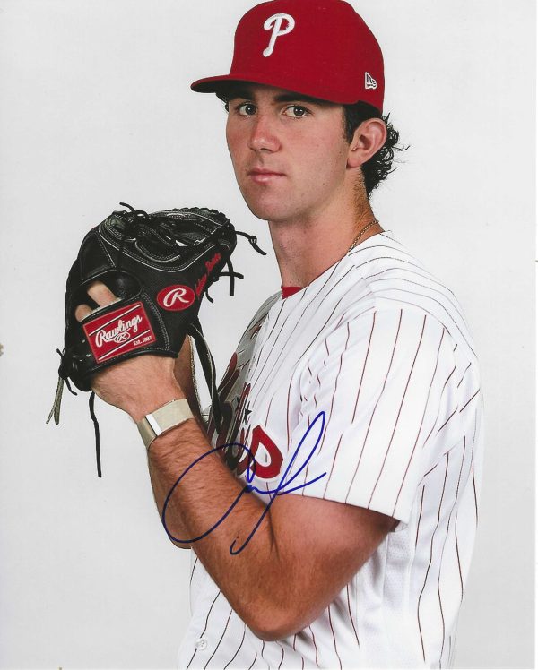 AUTOGRAPHED ANDREW PAINTER 8X10 Philadelphia Phillies photo