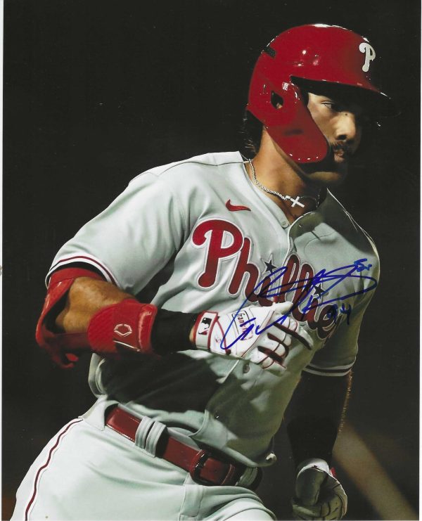 Autographed GABRIEL RINCONES 8X10 Philadelphia Phillies Photo