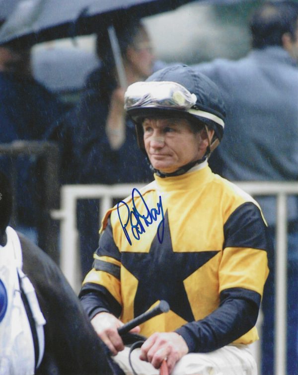 Autographed PAT DAY Horse Racing 8x10 Photo