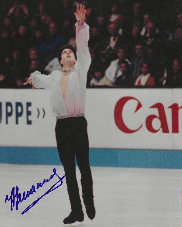 Autographed ALEXI URMANOV 8x10 Photo - Winter Olympics Figure Skating