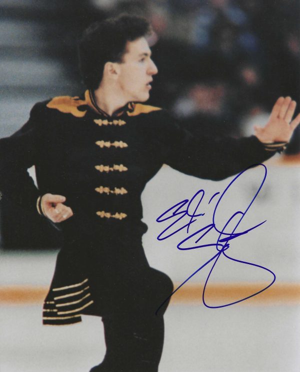 Autographed ELVIS STOJKO 8x10 Photo - Winter Olympics Figure Skating